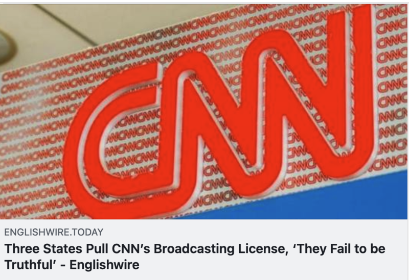 Fact Check Three States Did NOT Pull CNN'S Broadcasting License As